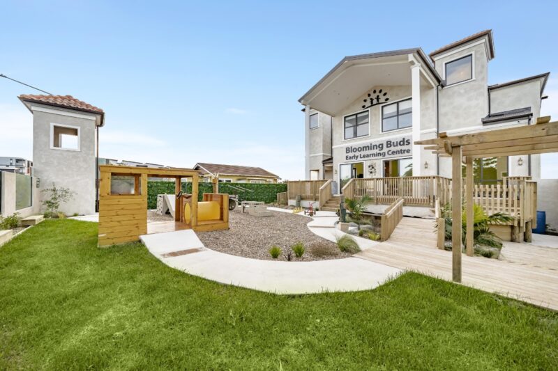 Closer image of the childcare centre.