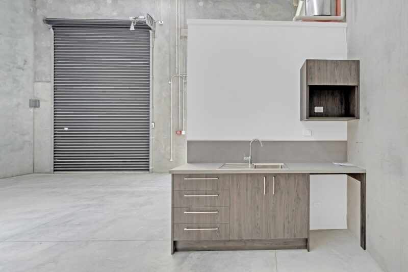 Kitchenette inside of commercial developments