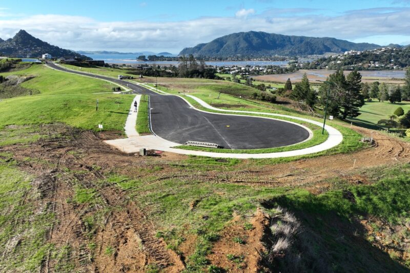 Pepe Ridge Aerial shot of subdivision and view.